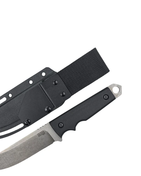 Urban tactic, nóż taktyczny, polski militarny nóż, czarne G10, stonewash